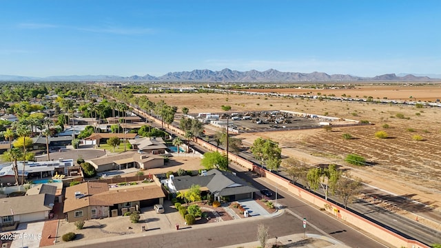 8730 E Montecito Ave, Scottsdale, AZ 85251 - aerial view featuring a mountain view and a residential view