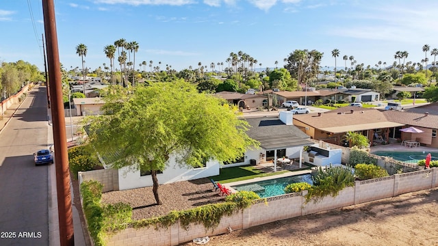 8730 E Montecito Ave, Scottsdale, AZ 85251 - drone / aerial view with a residential view