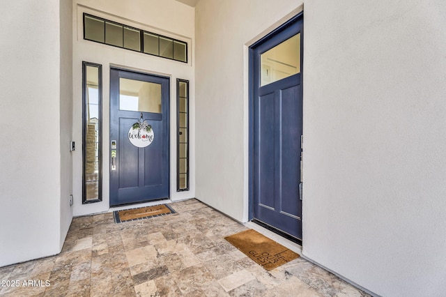 20716 E Pummelos Rd, Queen Creek, AZ 85142 - property entrance with stucco siding