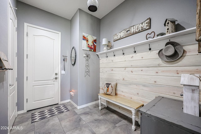 view of mudroom