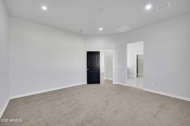 22548 W Huntington Dr, Buckeye, AZ 85326 - spare room with carpet flooring, recessed lighting, and baseboards