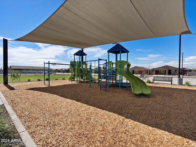 view of communal playground