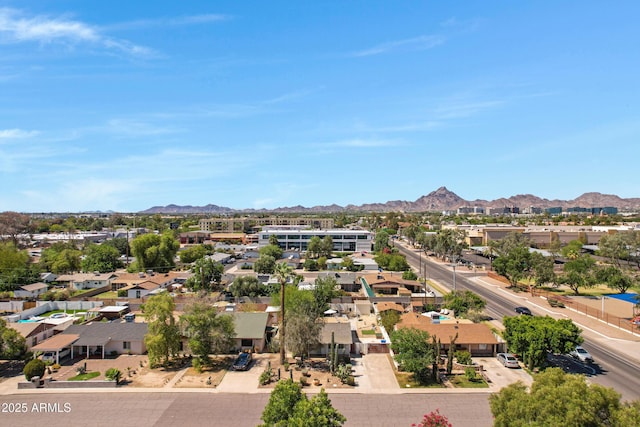 1940 E Indianola Ave E, Phoenix, AZ 85016 - aerial perspective of suburban area with mountains