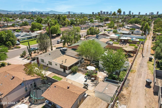 1940 E Indianola Ave E, Phoenix, AZ 85016 - aerial perspective of suburban area with skyline and mountains