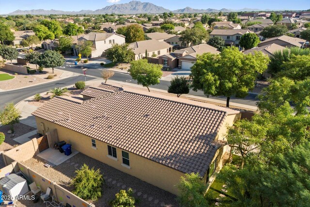4032 S Santa Rita Pl, Chandler, AZ 85249 - aerial view of residential area with a mountainous background