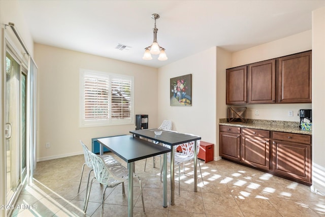 4032 S Santa Rita Pl, Chandler, AZ 85249 - dining space featuring light tile patterned floors