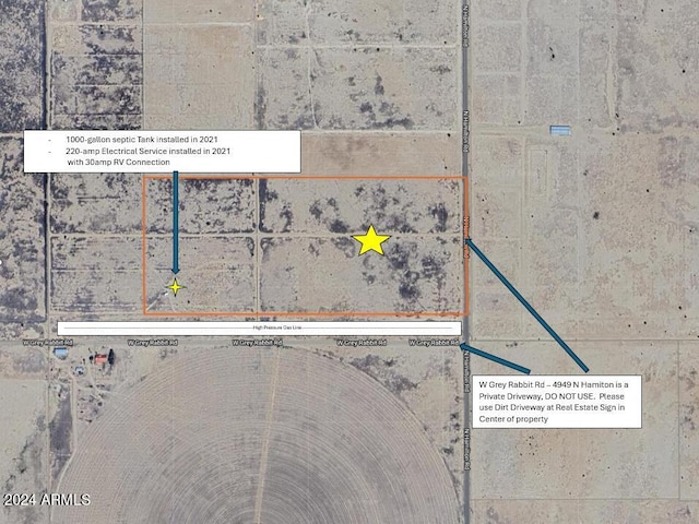 40AC N Hamilton Rd -, Unit Willcox AZ, 85643 land for sale