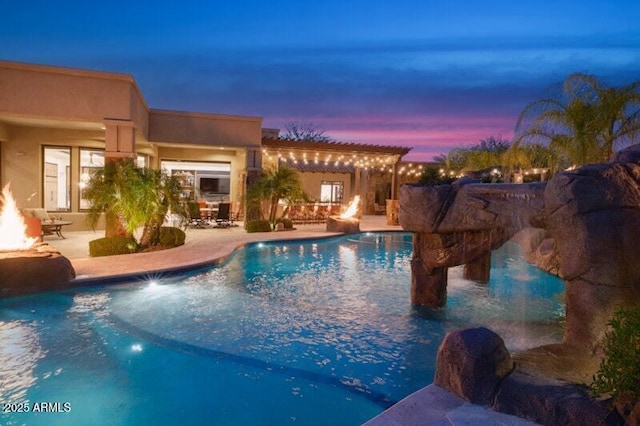 26285 N 89th St, Scottsdale, AZ 85255 - swimming pool featuring a patio