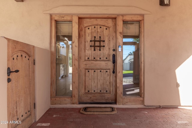 view of property entrance