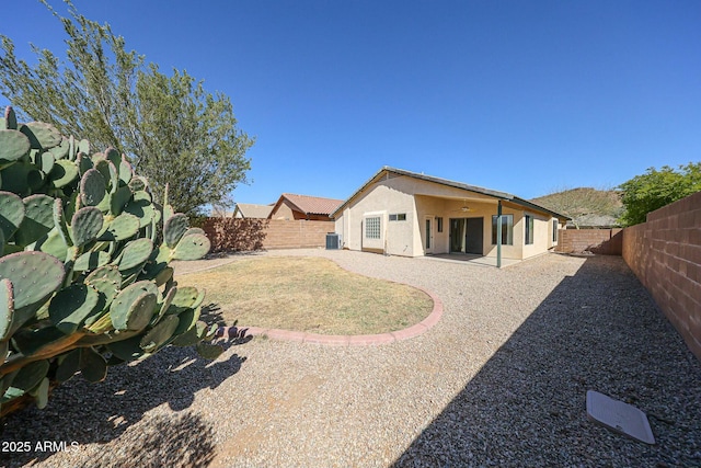 28604 N 21st Ln, Phoenix, AZ 85085 - view of yard with a fenced backyard and a patio area