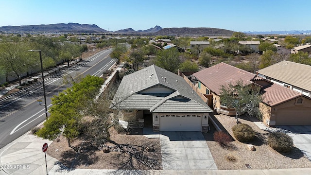 28604 N 21st Ln, Phoenix, AZ 85085 - birds eye view of property with a mountain view and a residential view