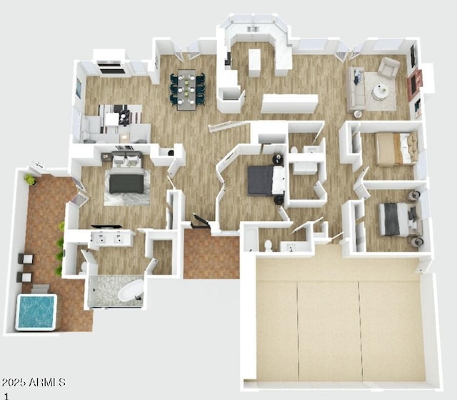 10338 E San Salvador Dr, Scottsdale, AZ 85258 - room layout