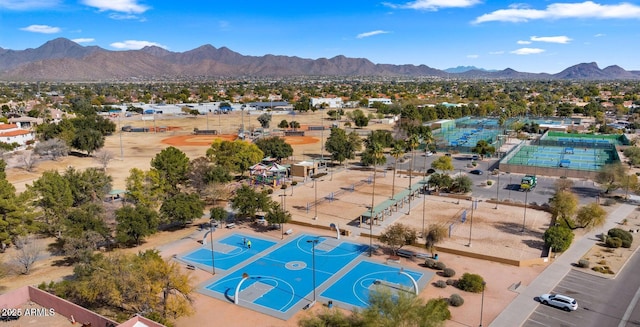 10338 E San Salvador Dr, Scottsdale, AZ 85258 - drone / aerial view of a mountainous background