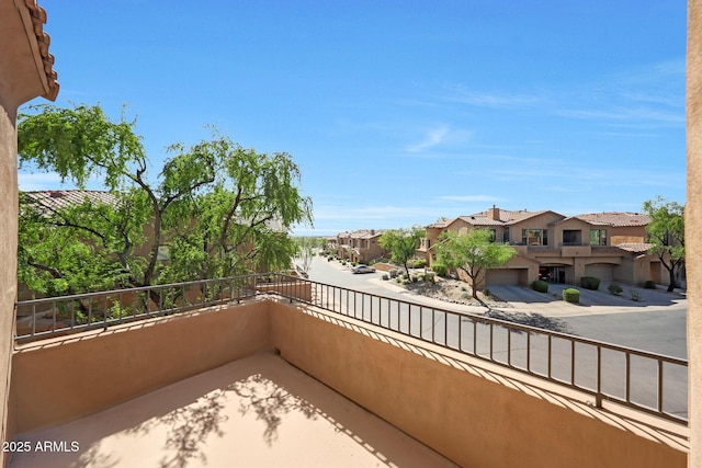16600 N Thompson Peak Pkwy Unit 2006, Scottsdale, AZ 85260 - balcony featuring a residential view