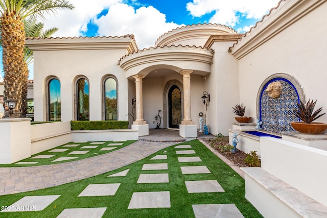 view of property entrance