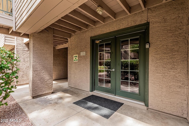 7777 E Main St Unit 143, Scottsdale, AZ 85251 - doorway to property featuring french doors and stucco siding