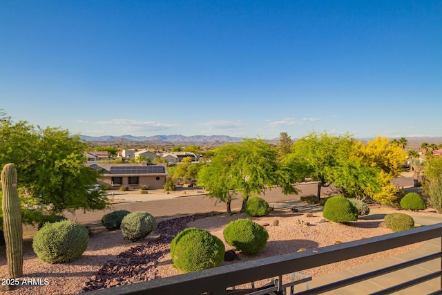 2075 W Silverlode Dr, Wickenburg, AZ 85390 - view of yard with a mountain view