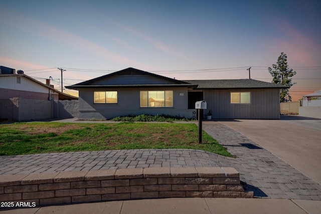 1747 W Devon, Mesa, AZ 85201 - view of ranch-style home
