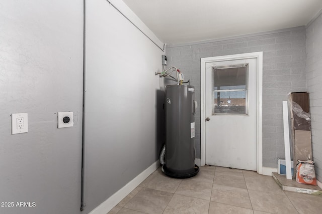 1747 W Devon, Mesa, AZ 85201 - utility room with water heater