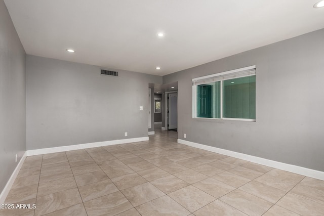 1747 W Devon, Mesa, AZ 85201 - unfurnished room featuring recessed lighting and tile patterned flooring