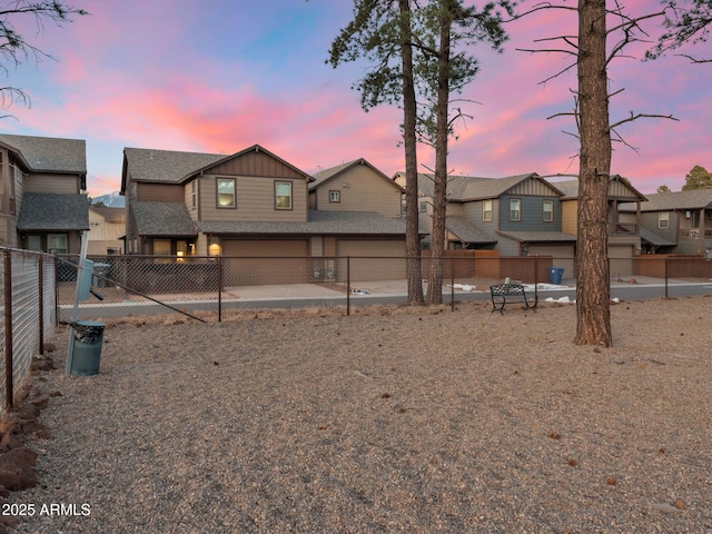 2882 W Presidio Dr, Flagstaff, AZ 86001 - view of yard with a residential view and fence