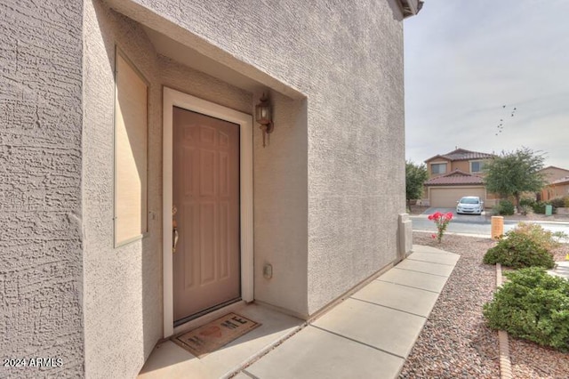 view of property entrance