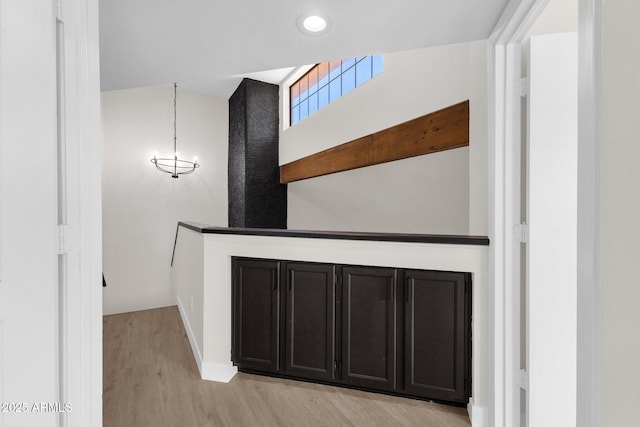 609 E Mesquite Cir Unit D132, Tempe, AZ 85288 - hall with wood finished floors