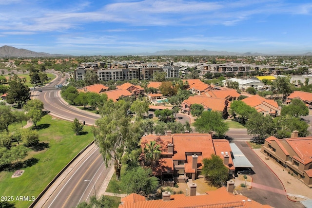 609 E Mesquite Cir Unit D132, Tempe, AZ 85288 - aerial view of residential area with a mountainous background