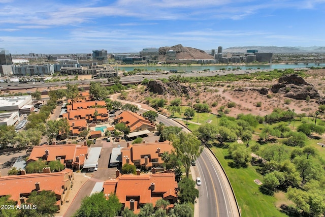 609 E Mesquite Cir Unit D132, Tempe, AZ 85288 - bird's eye view of a water and mountain view