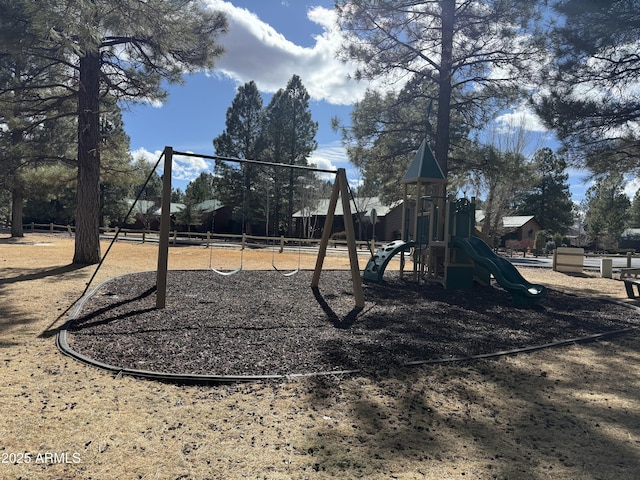 view of community playground