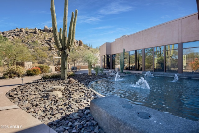 view of swimming pool