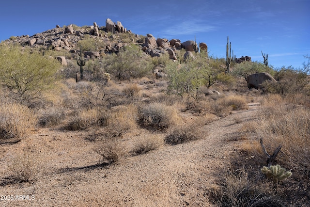 view of mountain feature