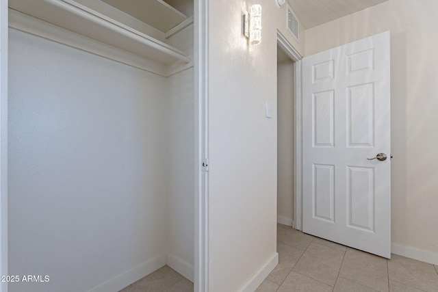 view of closet