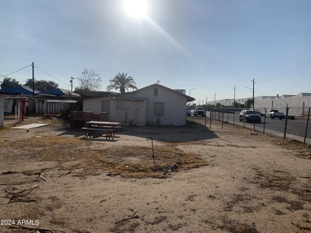 1202 S 14th St, Phoenix, AZ 85034 - rear view of property with fence