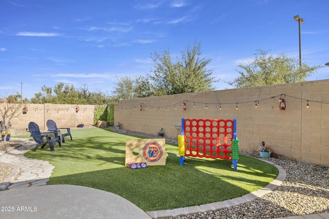 4111 S Dewdrop Ct, Gilbert, AZ 85297 - view of fenced backyard