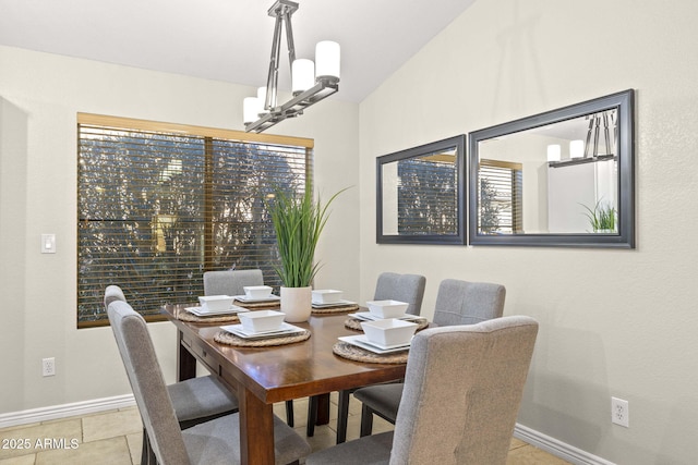 4111 S Dewdrop Ct, Gilbert, AZ 85297 - tiled dining space with baseboards