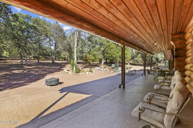 703 N Chaparral Pines Dr, Payson, AZ 85541 - view of patio