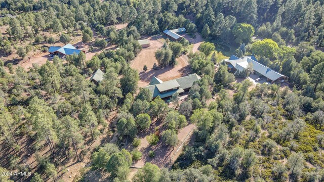 703 N Chaparral Pines Dr, Payson, AZ 85541 - bird's eye view featuring a view of trees