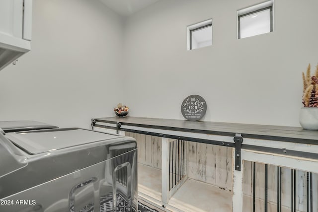 laundry area featuring separate washer and dryer