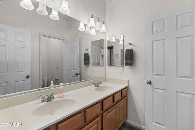 3936 E Narrowleaf Dr, Gilbert, AZ 85298 - full bath featuring double vanity and toilet