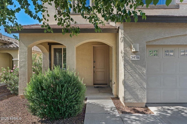 3936 E Narrowleaf Dr, Gilbert, AZ 85298 - doorway to property featuring stucco siding