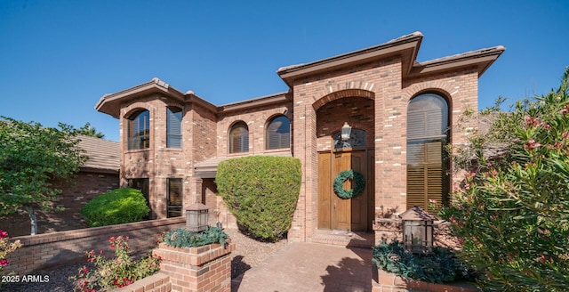 view of mediterranean / spanish-style home