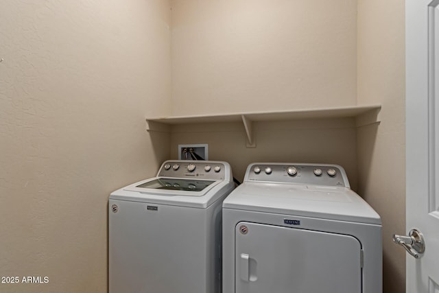 19667 N 260th Ln N, Buckeye, AZ 85396 - washroom featuring washing machine and dryer