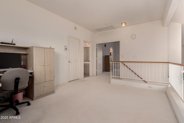 office space featuring carpet