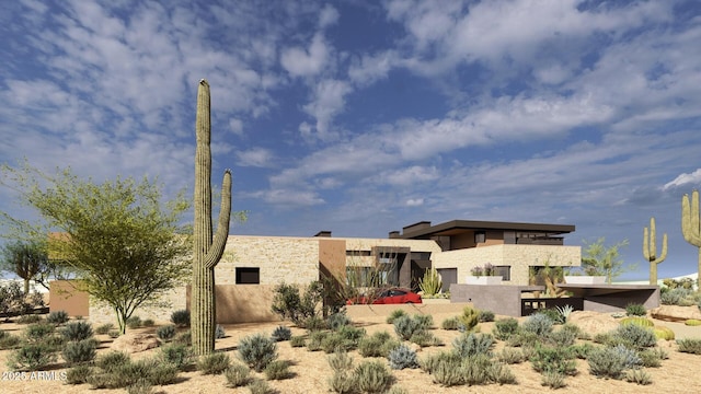 8167 E Leaning Rock Rd Unit 193, Scottsdale, AZ 85266 - view of front facade with stucco siding