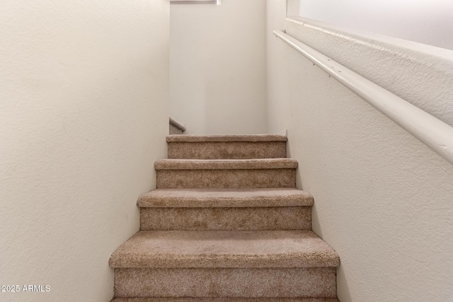 view of staircase