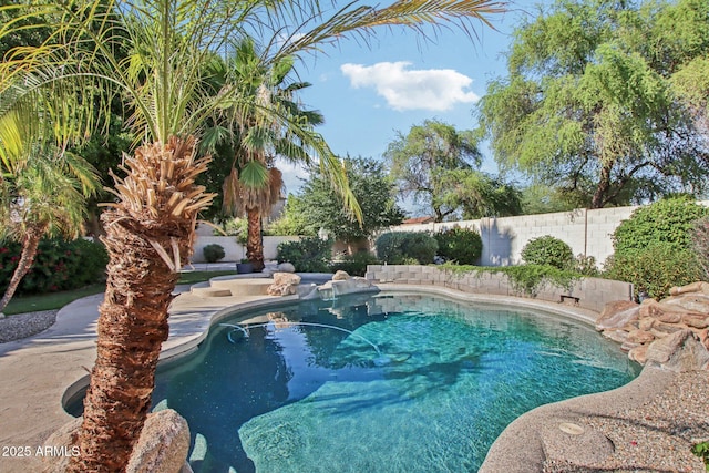 3440 E Southern Ave Unit 1042, Mesa, AZ 85204 - view of pool featuring a fenced backyard