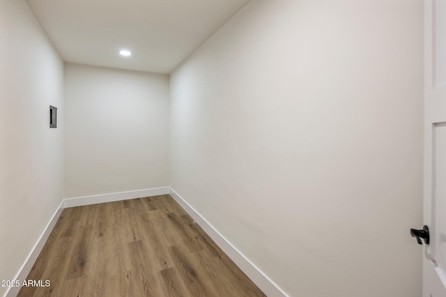 interior space featuring hardwood / wood-style floors