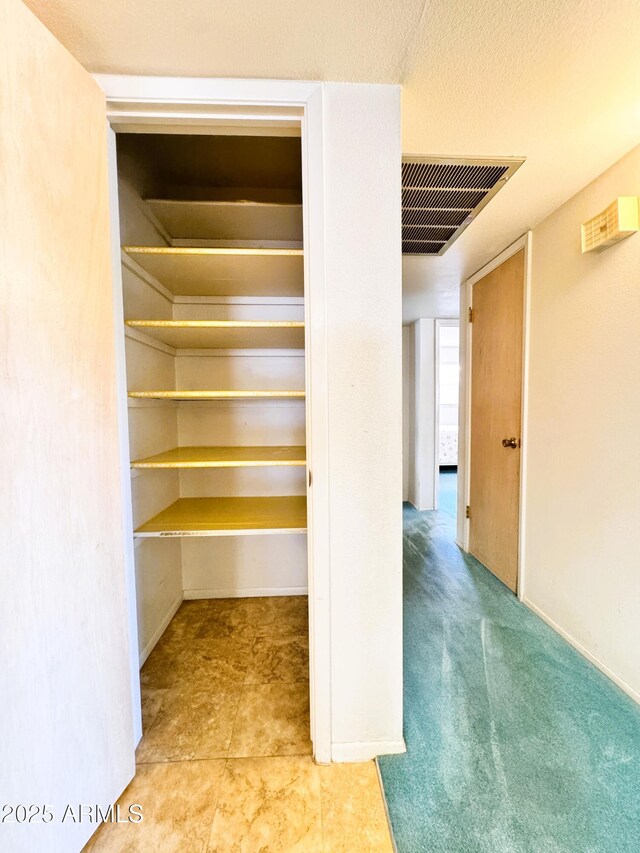 closet featuring visible vents