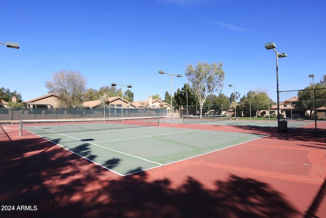 view of sport court featuring basketball court